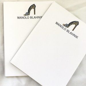 Manolo Blahnik Notepads